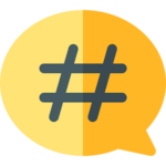 hashtag